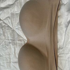 Strapless bra
